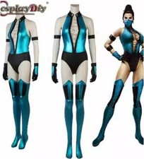 Kitana Cosplay Costumes Ninja Uniform Game Mortal Kombat Role Play Jumpsuit