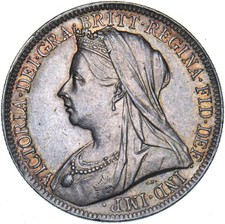 1901 Florin - Victoria British Silver Coin - Very Nice