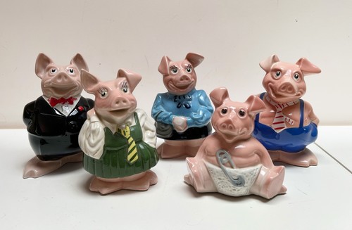 Natwest pigs piggy - natwest, wade