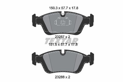 2328702 brake pad - 2328702,