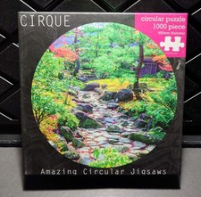 1000 Piece Circular Jigsaw Puzzle ~ Cirque ~ Robert Frederick UNCHECKED