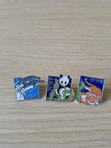Wwf wildlife animals pins - animals,
