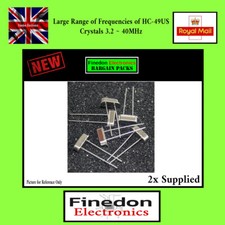 2x Xtal Quartz Crystal