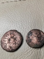 2 RARE  ROMAN COPPER COINS