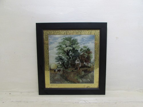 Victorian reverse glass - victorian,