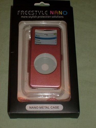 Ipod nano case pink - pink,, metal