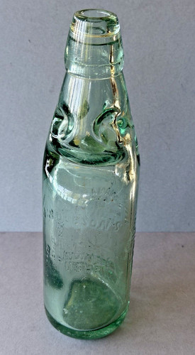 Antique codd bottle - antique,