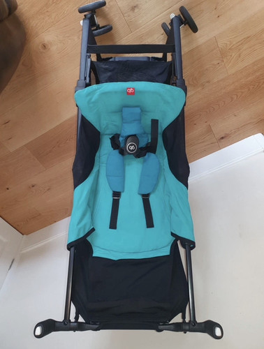 Folding buggy with - gb, canopy