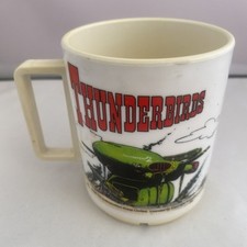 Thunderbirds mug cup plastic - thunderbirds,