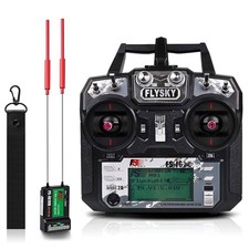 Flysky FS-i6X 2.4GHz 10CH AFHDS 2A RC Transmitter with FS-iA6B Receiver For RC