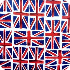 Union Jack Poly Cotton Fabrics