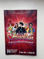 ALADDIN  Theatre Panto / Pantomime Programme NORWICH 