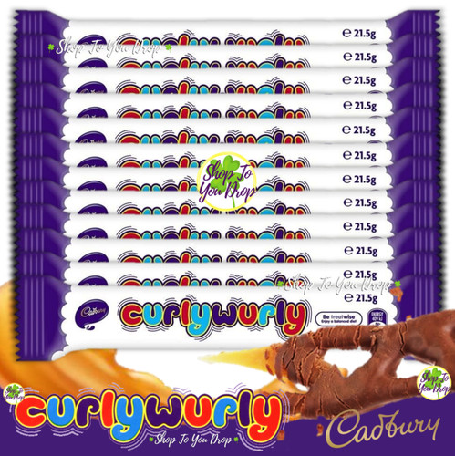 Cadbury curly wurly bars - bars, x
