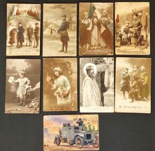 WW1 Postcards Lot Censored Set