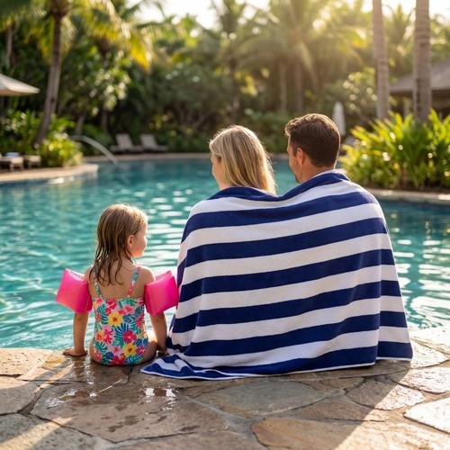 Beach towel 100 180cm - towel,