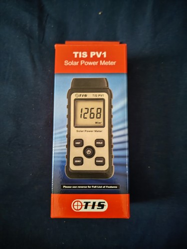 Tis pv1 solar irradiance - pv1,