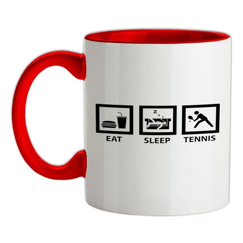 Eat sleep tennis - tennis, mug