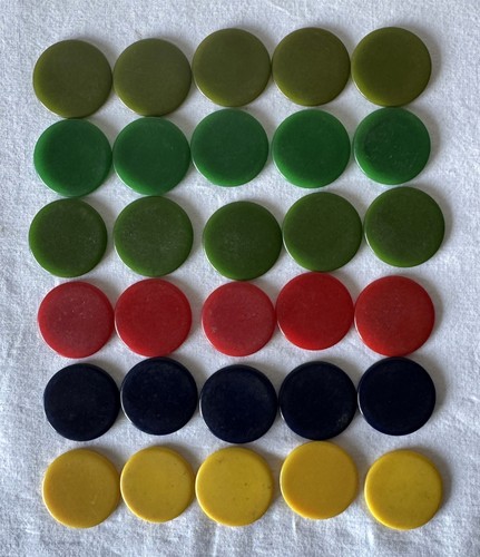 Vintage variously coloured - 30,