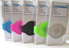 Ixos Crystal Case Cover,Ipod Nano 2nd Gen + scroll wheel skin & neck cord  (PC7)