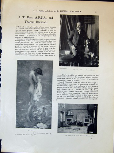 Old thorburn ross bather - thorburn,