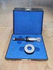 Bowers G625 5/8" - 3/4" 3 Point Bore Micrometer Guage + Setting Ring In Case Mic