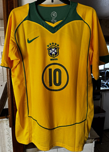 Nike brazil ronaldinho - ronaldinho, #10