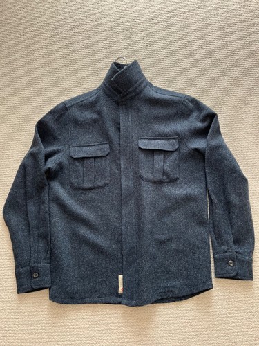 Aubin 100 wool overshirt in - wool,