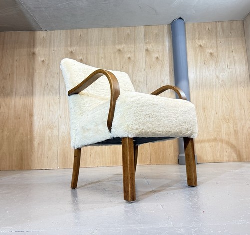 Parker knoll 1930s oak utility - parker,