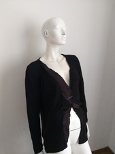Zuza bart black wool knit - black,