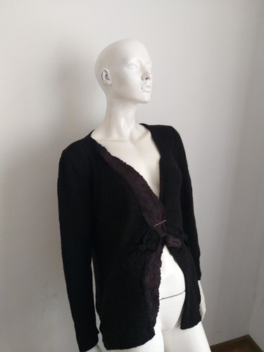 Zuza bart black - black, knit