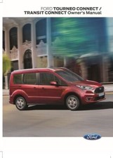 FORD TRANSIT CONNECT - OWNER USER HANDBOOK MANUAL - NEW PRINT - A4 OR A5 SIZE
