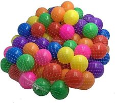 50 x Soft Plastic Ocean Balls Children Pit Kids Colourful Toys Play Pool Ball