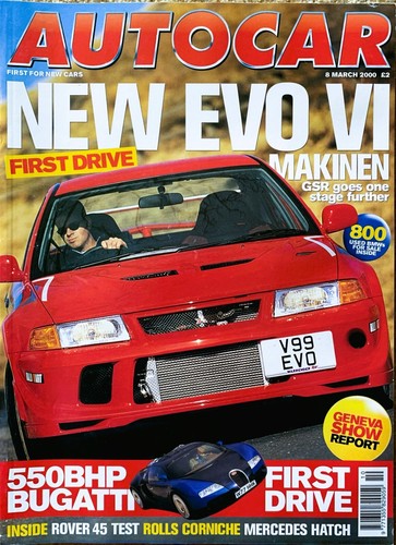 Autocar magazine mar - magazine, 08-mar-00
