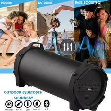 2025 High Bass Ultra Loud Outdoor Bluetooth Speakers Portable Wireless Speaker