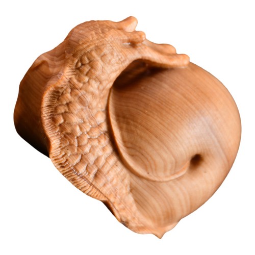 Wooden snail ornament - snail,
