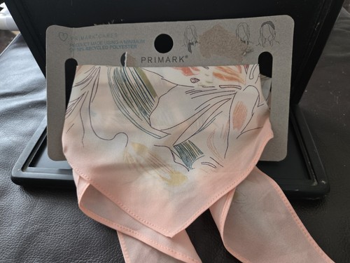 Primark pink floral scarf - primark,