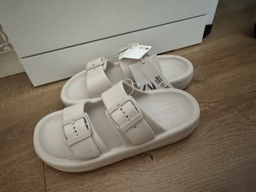 Zara cream sliders - with, double