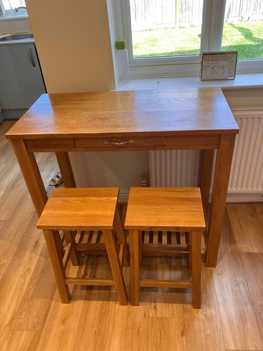 Solid oak breakfast - oak, with