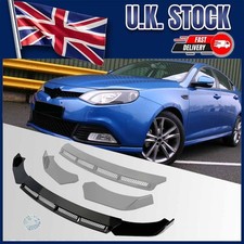 Glossy Front Bumper Spoiler Lip Body Kit Splitter For MG MG3 MG4 MG5 MG6 TF