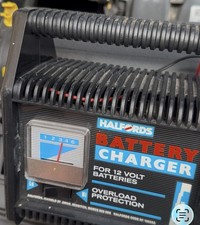 Halfords car battery charger - car,