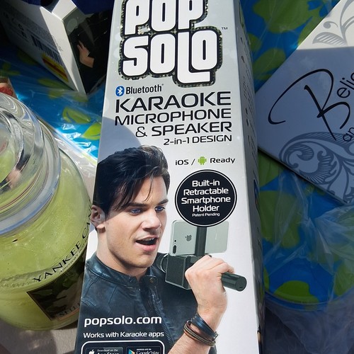 Pop solo bluetooth karaoke - pop,