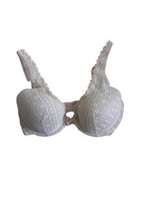 Push Up Underwired Padded Bust Enhancing 2 Sizes Bigger Lace Bra Removable Pads