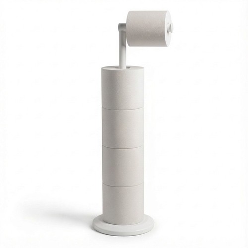Zish toilet roll holder free - roll,
