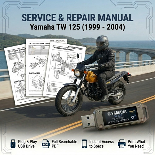 Yamaha tw125 125 1999 - 125,
