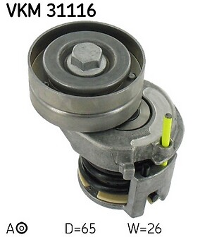 Skf tensioner pulley for skoda - skf,