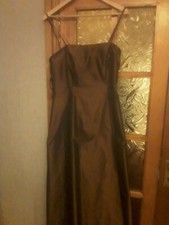Vera Mont 16 Copper BallGown Prom Dress With Or Without straps Bustle train