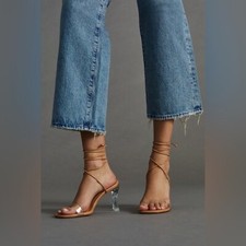 Larroude tan leather Gloria