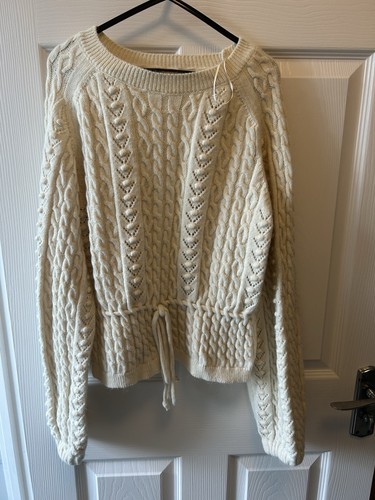 Zara cable knit sweater - zara, cable-knit