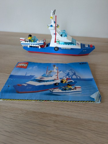 Lego town coastal cutter - lego,