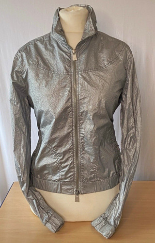 Armani jeans silver nylon - armani,
